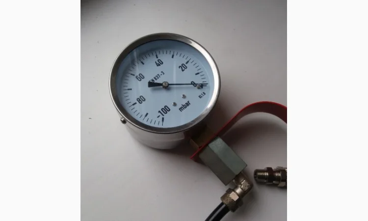 F03151288 Вакуумметр 0-100 MBAR Гаспардо МТ, СП, МЕТРО - фото № 2