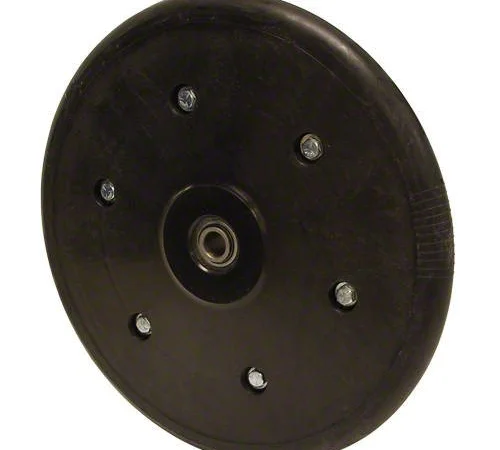 Колесо в зборі 1"х12" (25х300 мм) з пластик. півдисками Great Plains, Kinze, Monosem - фото № 1