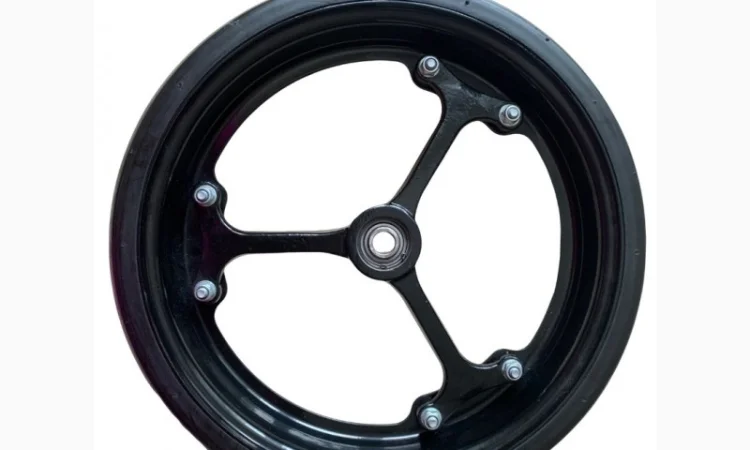 Колесо глибини з спицевою чавунною маточиною 4, 5"х16"(115х406 мм) - фото № 2