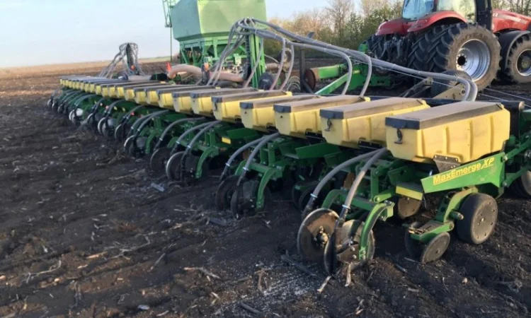 Пневматическая система внесения сухих удобрений John Deere DB-44/55/80, KINZE - фото № 2