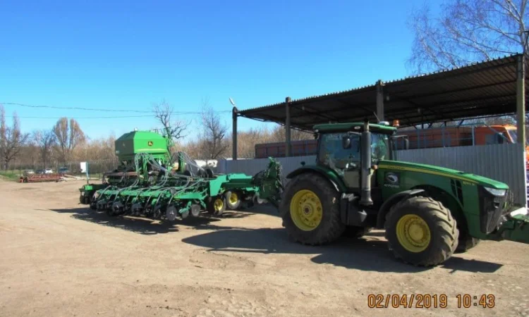 Пневматическая система внесения сухих удобрений John Deere DB-44/55/80, KINZE - фото № 4