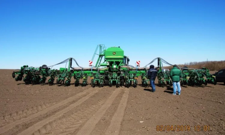 Пневматическая система внесения сухих удобрений John Deere DB-44/55/80, KINZE - фото № 5