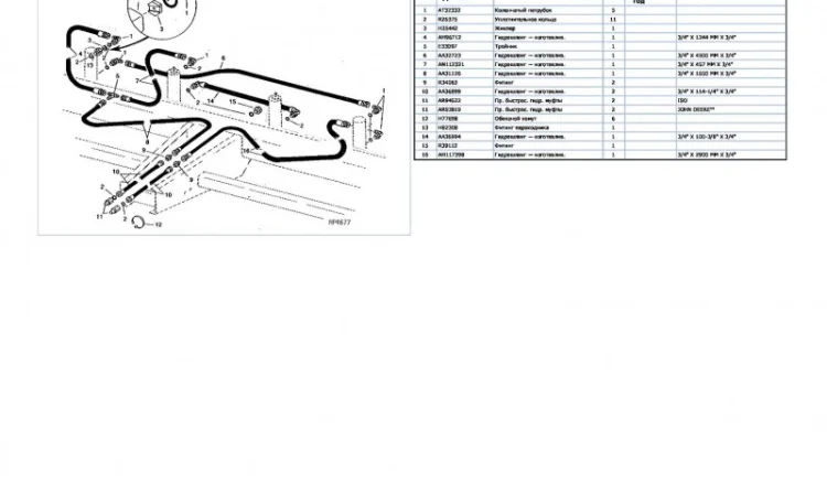 Каталог запчастей Джон Дир 1750 - John Deere 1750 в книжном виде на русском языке - фото № 2