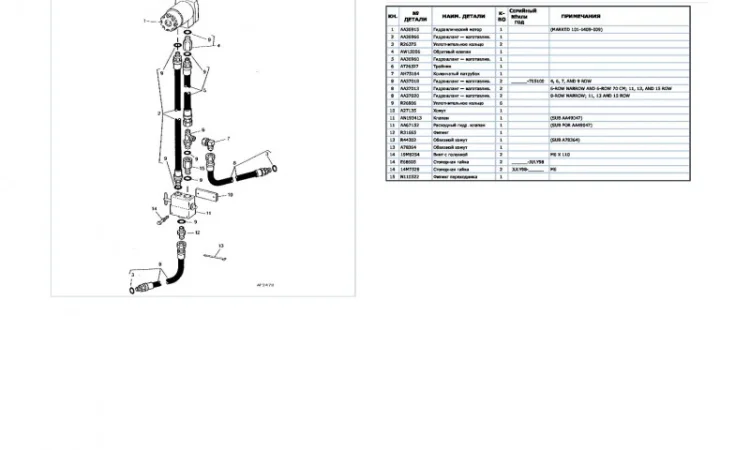 Каталог запчастей Джон Дир 1780 - John Deere 1780 в виде книги на русском языке - фото № 2