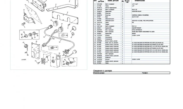 Каталог запчастей сеялки Джон Дир 1770 - John Deere 1770 в виде книги на русском языке - фото № 2
