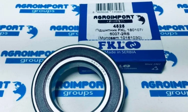 4525 Підшипник 6007-2RS, 10161030 Monosem (Моносем) - фото № 3