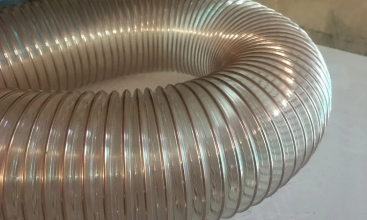 Рукав полиуретановый, PU для тырсы, зерна, пыли - фото № 3