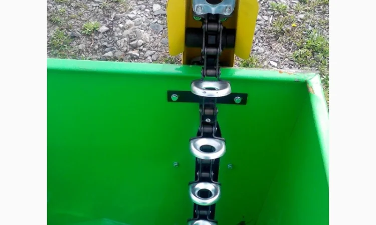 Транспортёр в сборе для двухрядной картофелесажалки - фото № 3