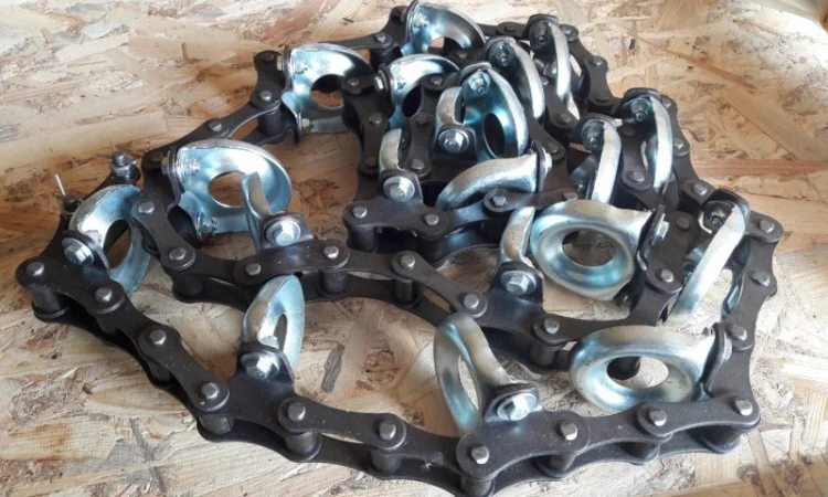 Ланцюг в зборі для дворядної картоплесаджалки - фото № 2