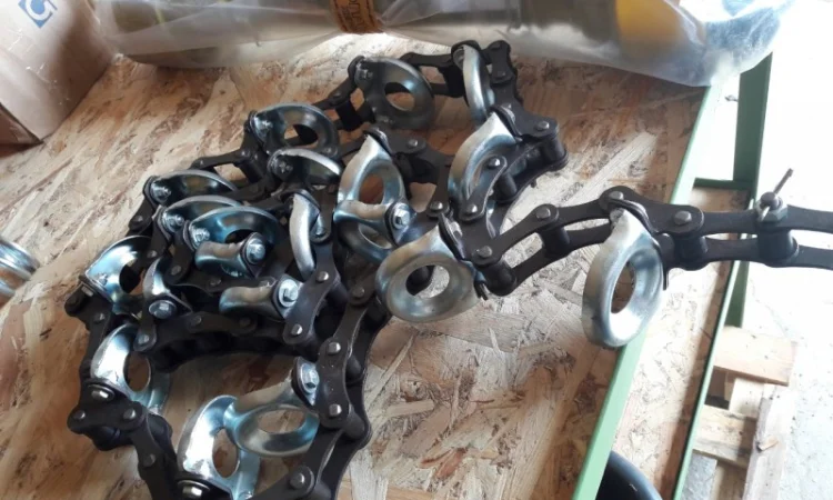 Ланцюг в зборі для дворядної картоплесаджалки - фото № 3