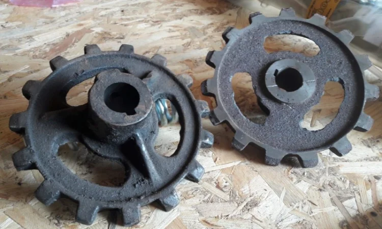 Звёздочка вала двухрядной картофелесажалки - фото № 1