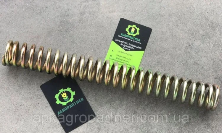 Пружина амортизатора сеялки СЗ усиленная (d=6) АСТРА, ASTRA - фото № 1