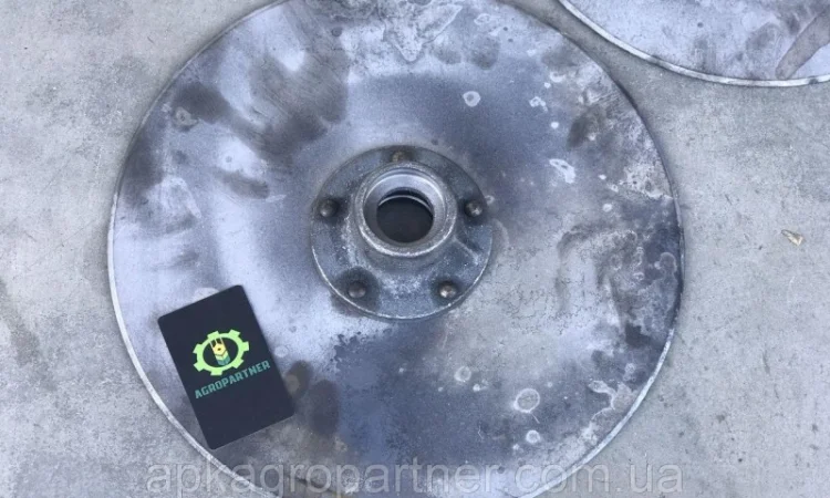 Диск сошника со ступицей Н 105.03.010-02 (сталь 3 и сталь 65) - фото № 3