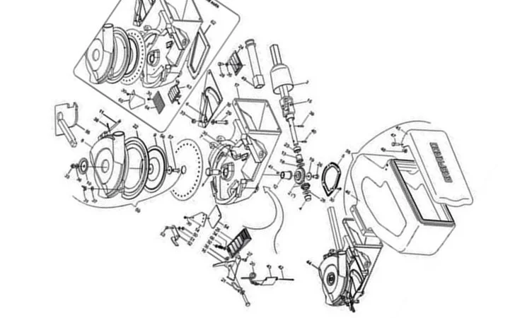 Вал F08011715R карданный (с обгонной муфтой) сеялки Gaspardo (МТ-8) - фото № 1