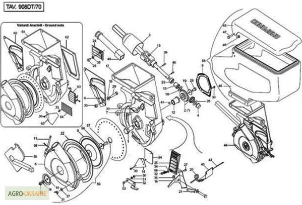 В наличии запчасти на всю технику GASPARDO !!! По ценам ниже рыночных - фото № 6