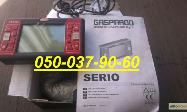 Мониторы и фотоелементы контроля высева сеялок Gaspardo Монитор контроля высева Serio - фото № 2