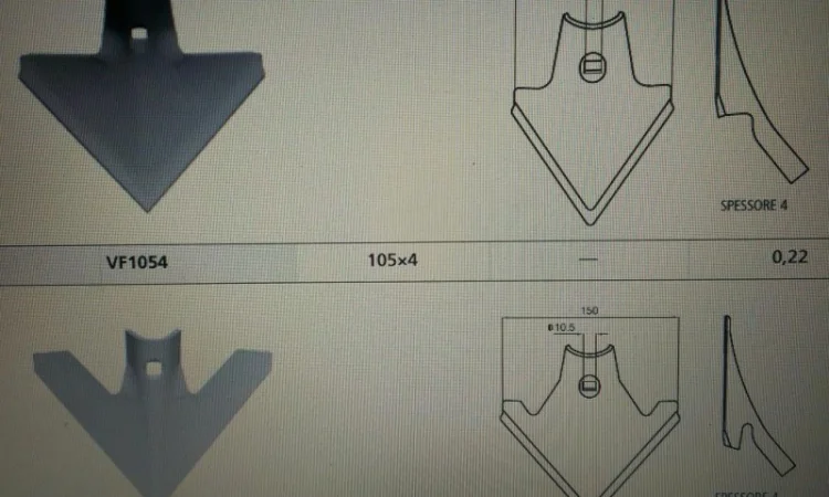 Запчасти культиватора Европак (пр-ва Италия), стойка Європак, запчастини до культиватора - фото № 4