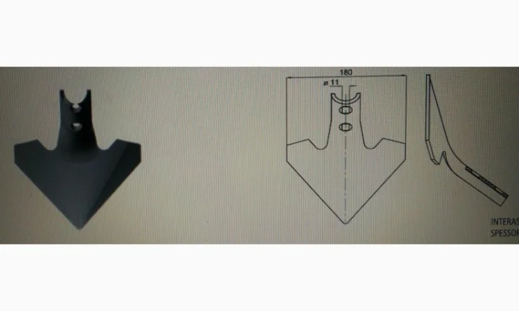 Запчасти культиватора Европак (пр-ва Италия), стойка Європак, запчастини до культиватора - фото № 5