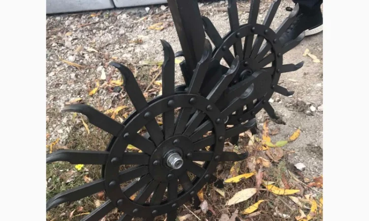 Диск розпушувач, диск ротаційної борони, диск з шипами, розрихлювач, робочий орган в зборі - фото № 9