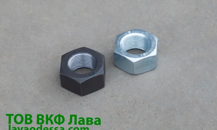 Гайка М-42х3 ГОСТ 5915-70 до борони БДТ-7 - фото № 3