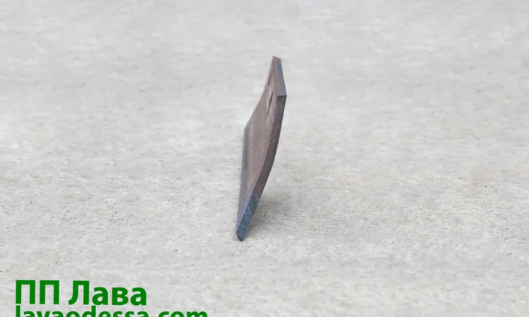 Леміш ПЯШ 02.100 верхній ярус (Лист 10мм сталь45) наплавлений - фото № 4