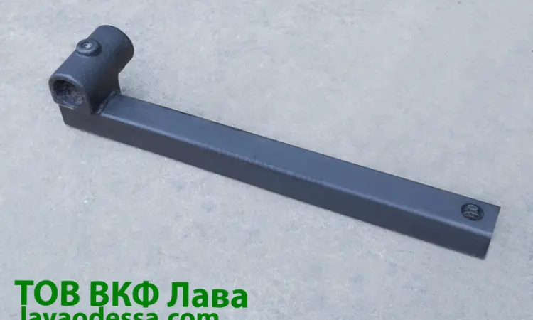 Стійка колеса ПНУ 06.030 (квадрат 50х50 ПЛН 5-35; ПНБ 5-40) L=600 мм - фото № 1
