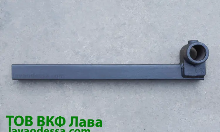 Стійка колеса ПНУ 06.030 (квадрат 50х50 ПЛН 5-35; ПНБ 5-40) L=600 мм - фото № 2