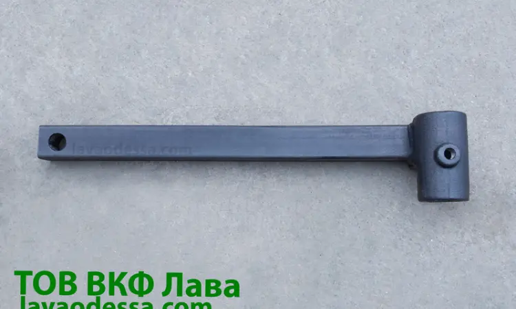 Стійка колеса ПНУ 06.030 (квадрат 50х50 ПЛН 5-35; ПНБ 5-40) L=600 мм - фото № 3