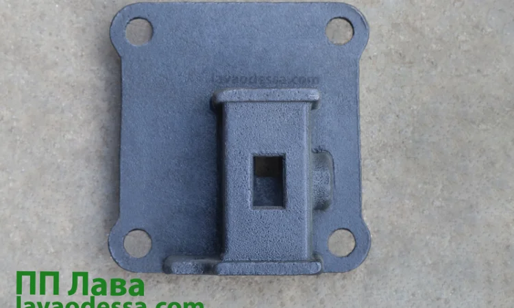 Державка колеса ПЧР 36.393 (кв.50х50, ПЛН 5-35, ПНЯ 4-42) за випалюваною моделлю - фото № 1