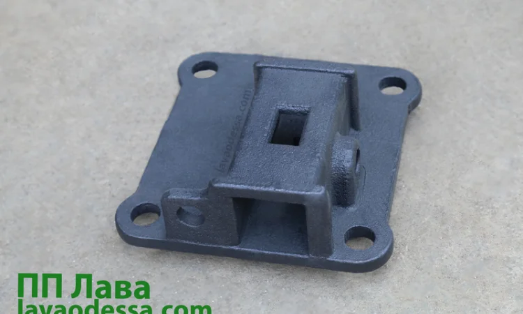 Державка колеса ПЧР 36.393 (кв.50х50, ПЛН 5-35, ПНЯ 4-42) за випалюваною моделлю - фото № 2