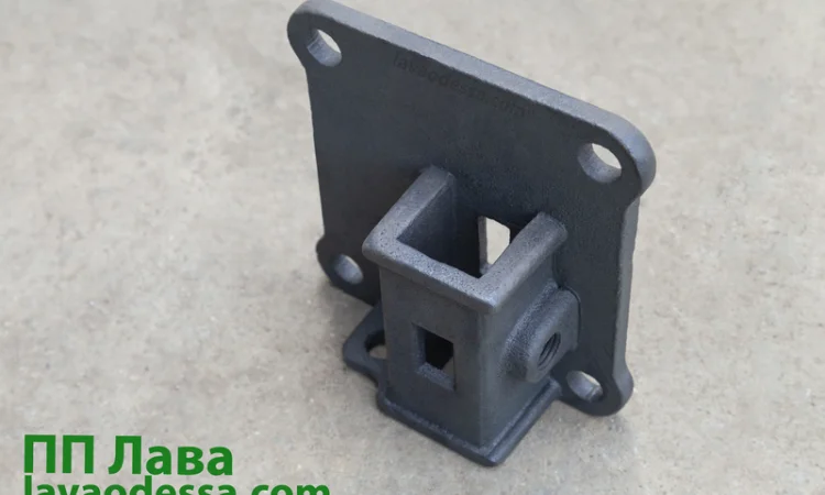 Державка колеса ПЧР 36.393 (кв.50х50, ПЛН 5-35, ПНЯ 4-42) за випалюваною моделлю - фото № 3