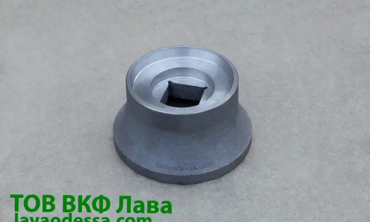 Напівшпуля 07.01.013/1 (БД4206204) (нового зразка) Краснянка під втулку з однією проточкою - фото № 1