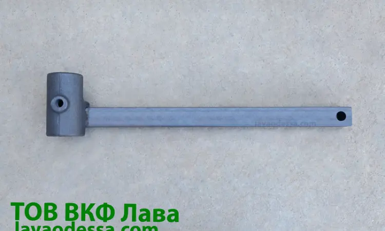 Стійка колеса ПНУ 06.030 (квадрат 40х40) для плуга ПЛН 3-35 - фото № 2