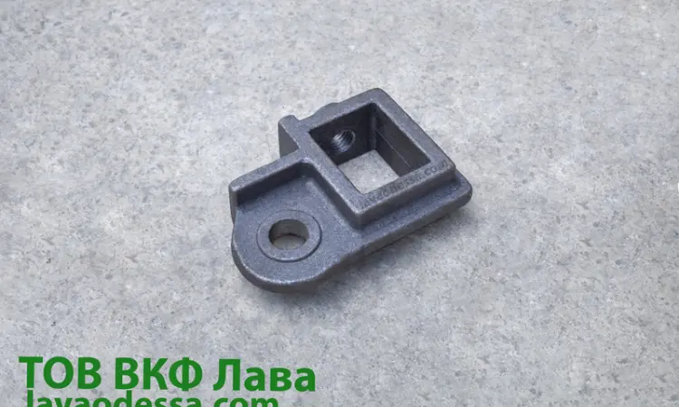 Кронштейн на плуг ПЛН 01.317 правий литий по випалюваній моделі - фото № 2