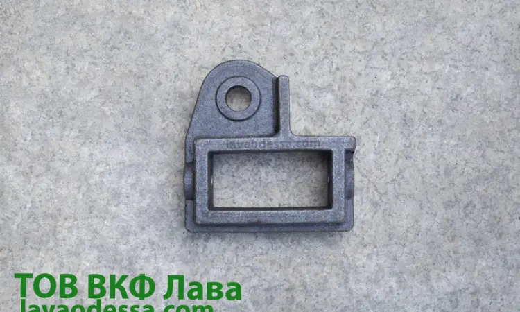 Кронштейн на плуг ПЛН 01.316 лівий литий по випалюваній моделі - фото № 1