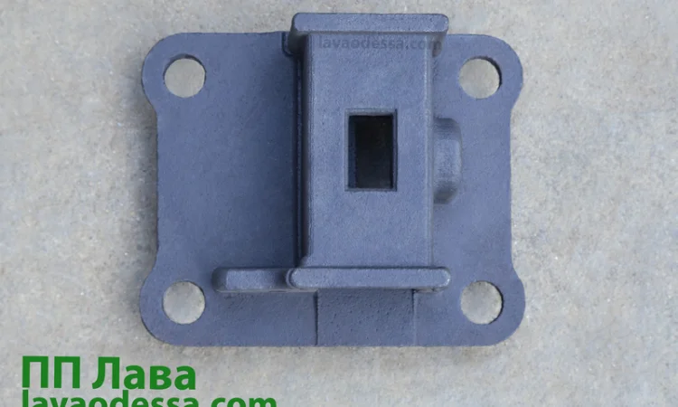 Державка колеса ПНУ 06.328 (під стійку з квадрата 40х40) 3-35 з кутознімом - фото № 1