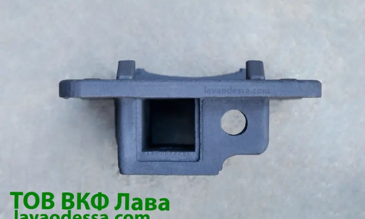 Державка колеса ПНУ 06.328 (під стійку з квадрата 40х40) 3-35 з кутознімом - фото № 3