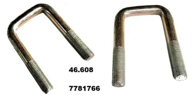 Скоба центрального кронштейна КРН - 100х50 -- 46.608 -- 7781766 - фото № 1