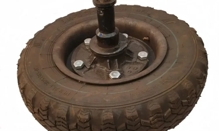 Колесо культиватора опорне КРН у зборі зі ступецею Н 130.02.000-2Т - фото № 1