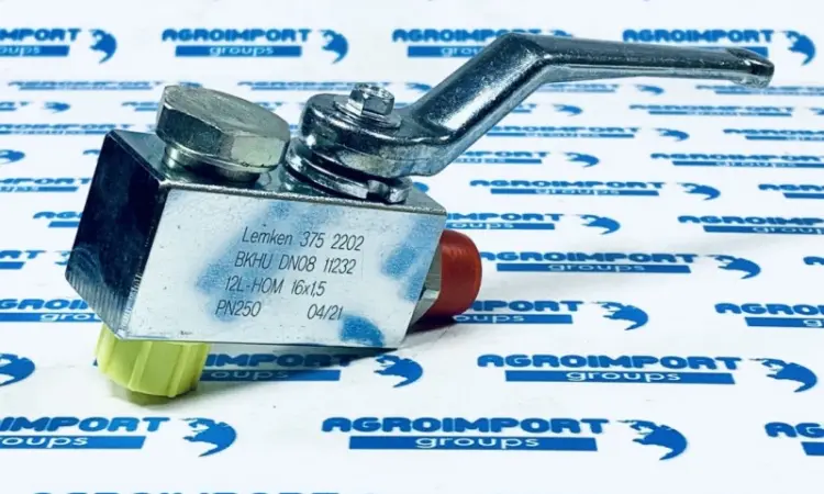3752202 Кульовий кран HBPA 0602 M16x1 - фото № 1