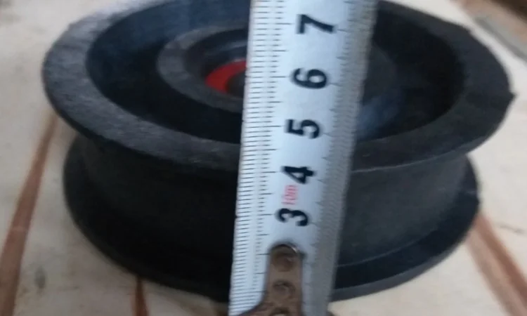 Ролік натяжний в зборі з підшипником - фото № 2