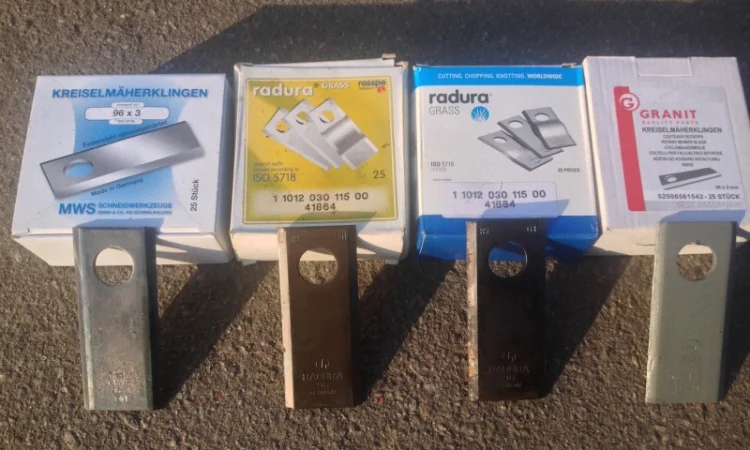 Ножи косилки роторной Польша - фото № 1