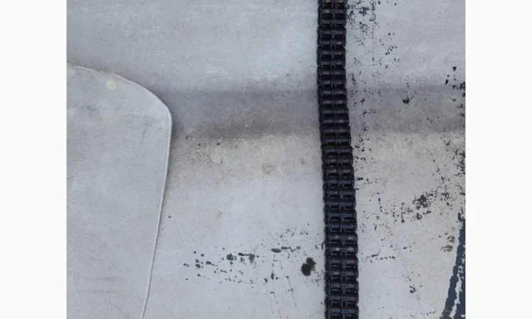 Для косарки Fortschritt E-303 ланцюг двохрядний бортового редуктора - фото № 1