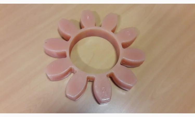 Поліуретановий елемент муфти Rotex (100) D225*d110*40 - фото № 1