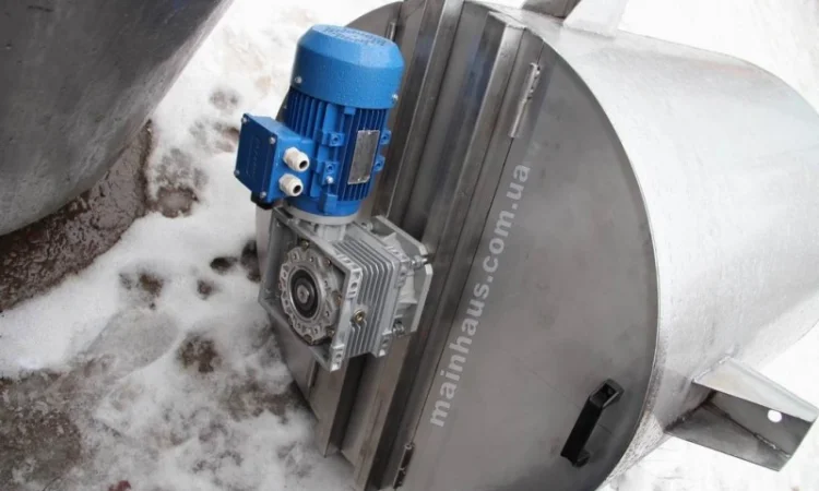 Мешалка рамная емкость из нержавейки 630л. миксер смеситель - фото № 7