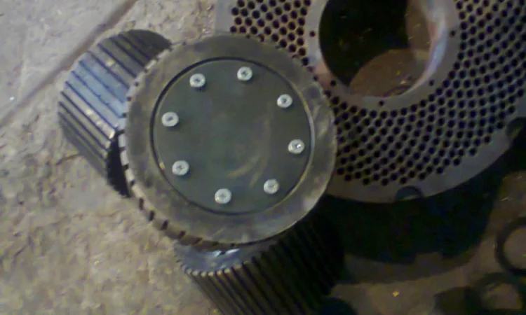 Ролики прессующие в сборе, плоские матрицы, центральные валы - фото № 6