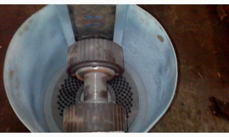 Рабочая часть гранулятора Фермер-3 с матрицей 150 мм - фото № 4