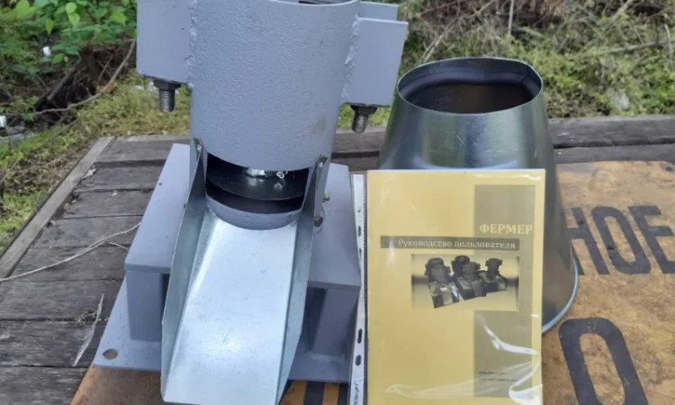 Рабочая часть гранулятора для пеллет и кормов матрица 150мм, гранулятор комбикорма - фото № 2