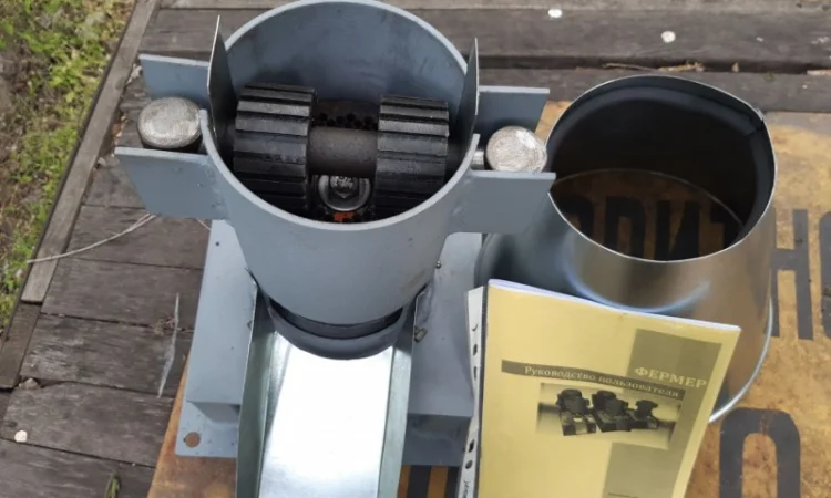 Рабочая часть гранулятора для пеллет и кормов матрица 150мм, гранулятор комбикорма - фото № 4