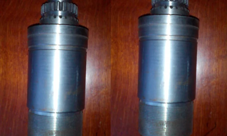 Вал эксцентрик роликов для пресса ДГ-1,  ДГВ - фото № 2